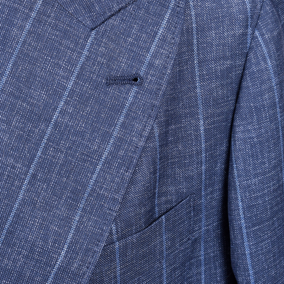 BRUNELLO CUCINELLI MEN'S BLUE VIRGIN WOOL SUIT