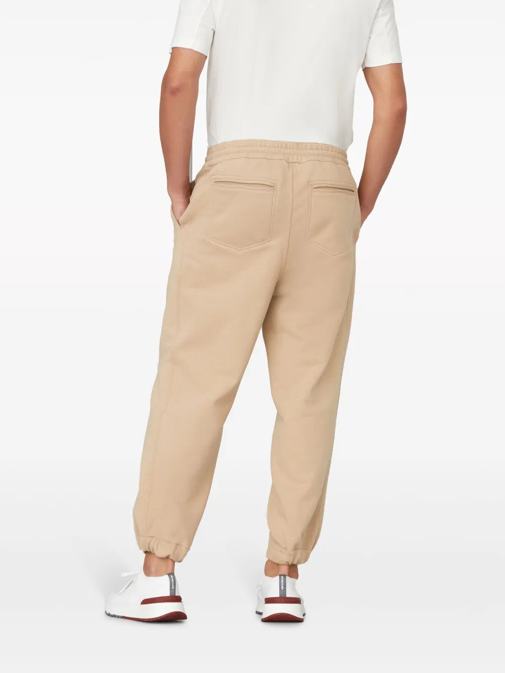 BRUNELLO CUCINELLI MEN'S CRETE TAILORED JOGGER TROUSERS