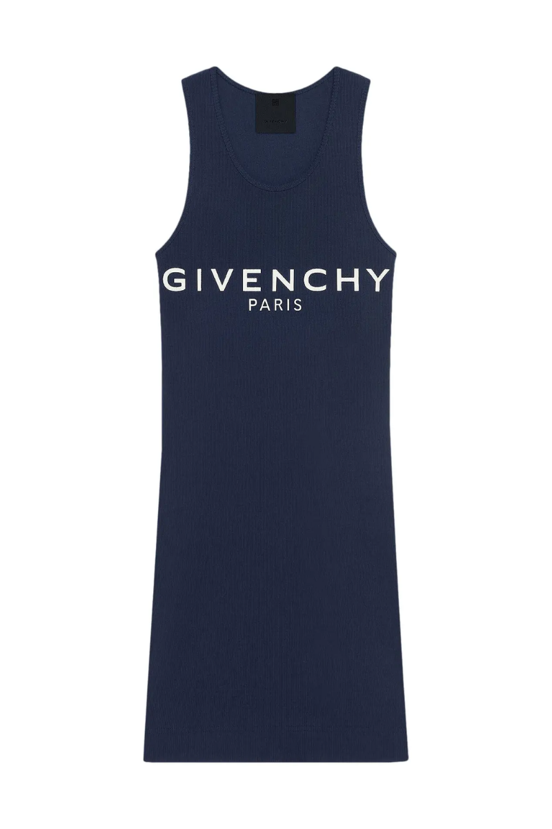 Givenchy Tank Top Mini Dress_Dark Navy