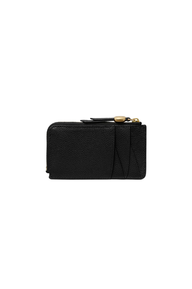 Tory Burch Romy Zip Card Case Black 178970-001