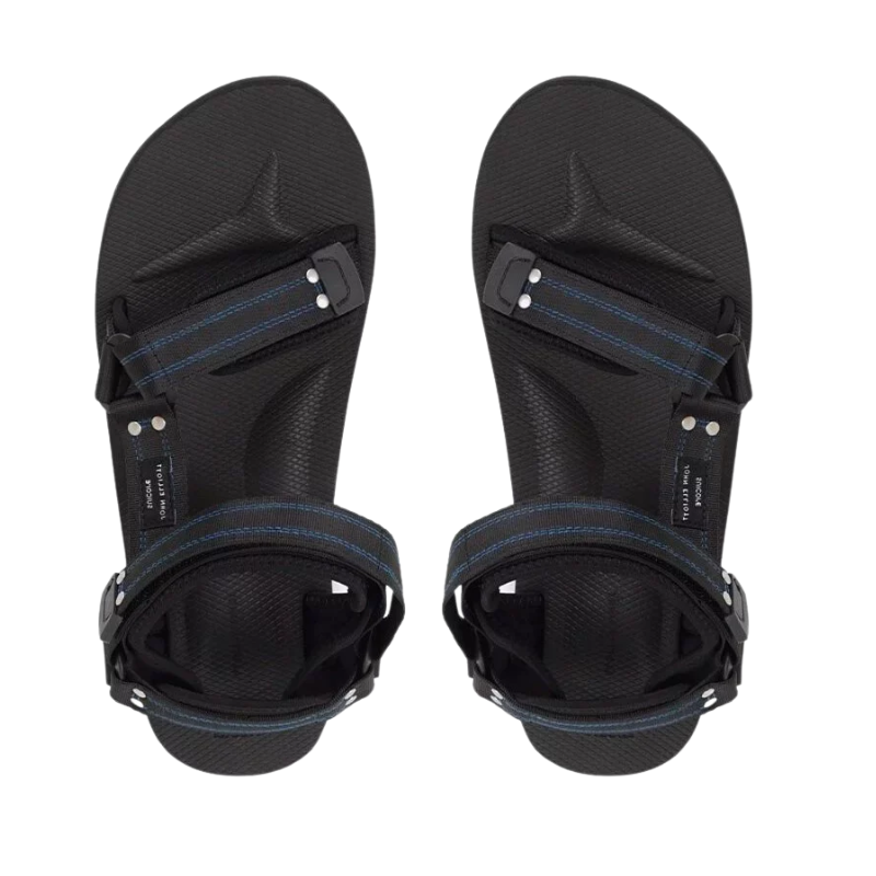 Mens | Suicoke x John Elliott KIPA-Cab Nylon Strap Sandal Black