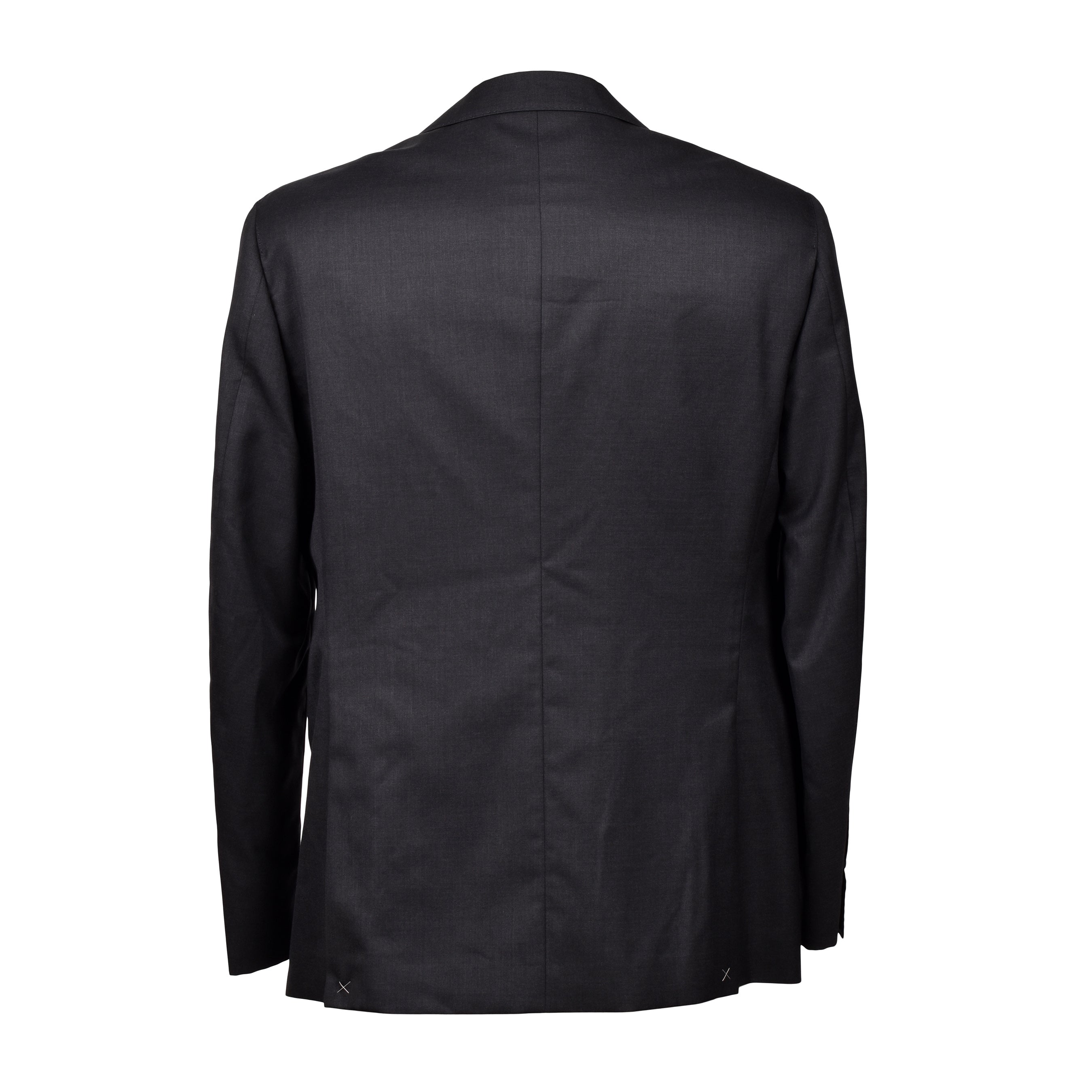 BRUNELLO CUCINELLI MEN'S BLACK VIRGIN WOOL DINNER JACKET