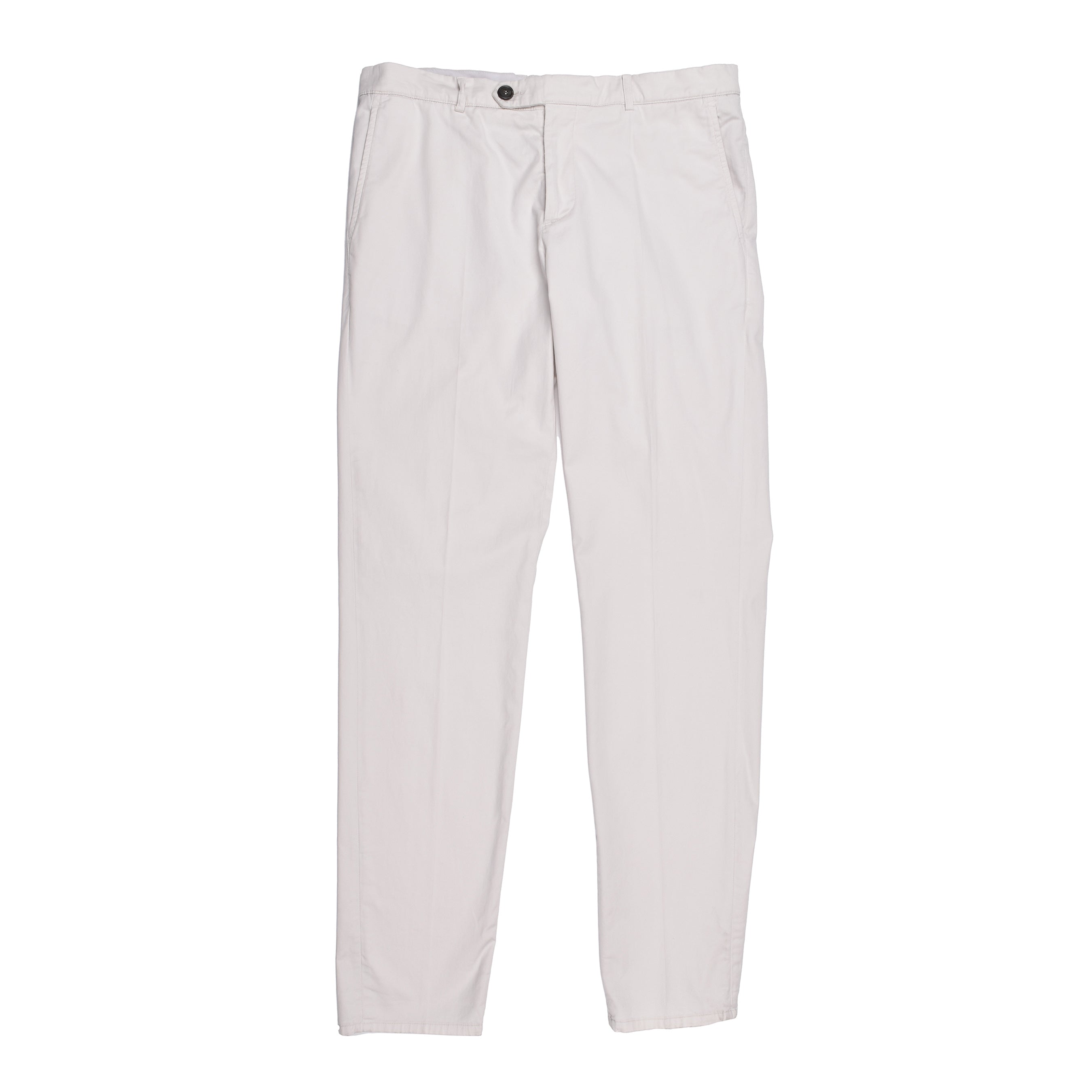 BRUNELLO CUCINELLI MEN'S LIGHT BEIGE TAILORED TROUSERS
