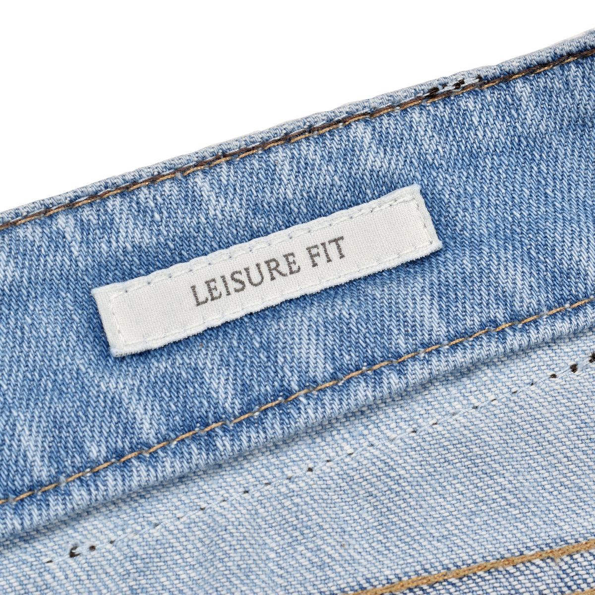 BRUNELLO CUCINELLI MEN'S LIGHT BLUE DENIM TROUSERS