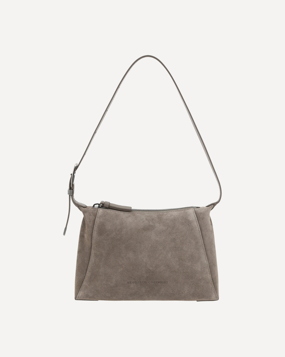 BRUNELLO CUCINELLI WOMEN'S TAIGA SUEDE SHOULDER BAG