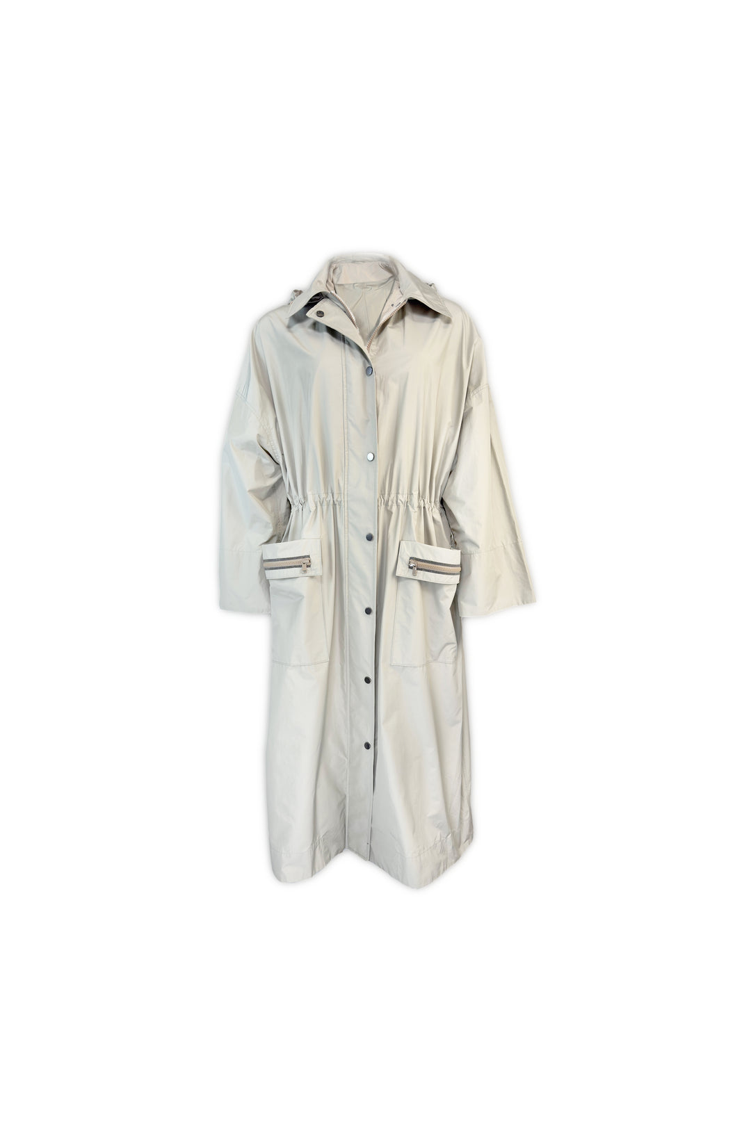 BRUNELLO CUCINELLI WOMEN'S LIGHT BEIGE RELAXED JACKET