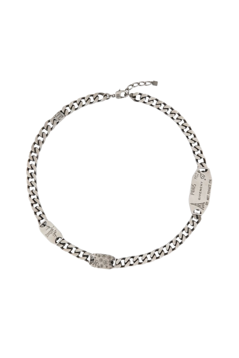 Givenchy City Multi Silvery Necklace_Silvery