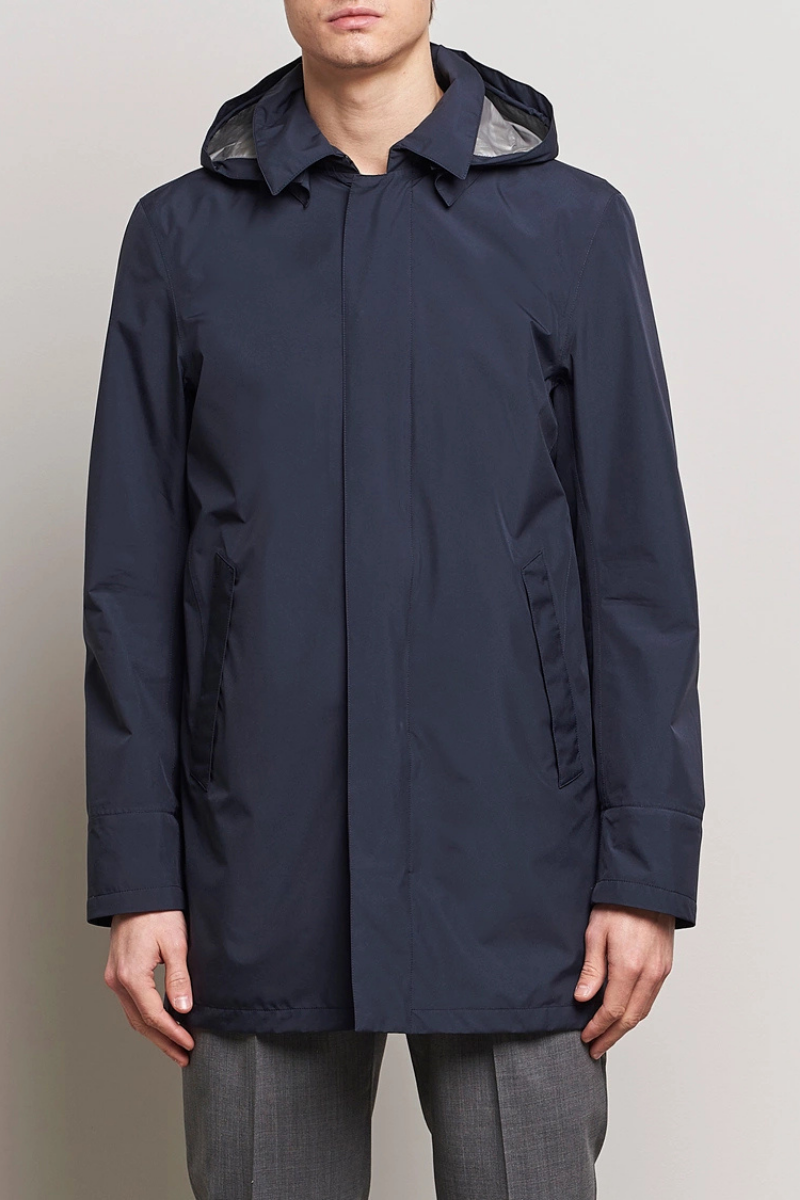 Herno Men Coat Im0174U-19348-9200 Navy