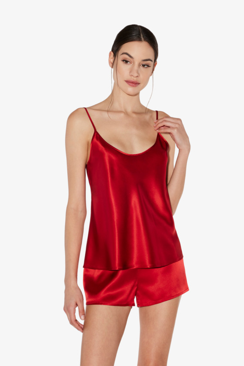 La Perla Garnet Silk Sleep Shorts