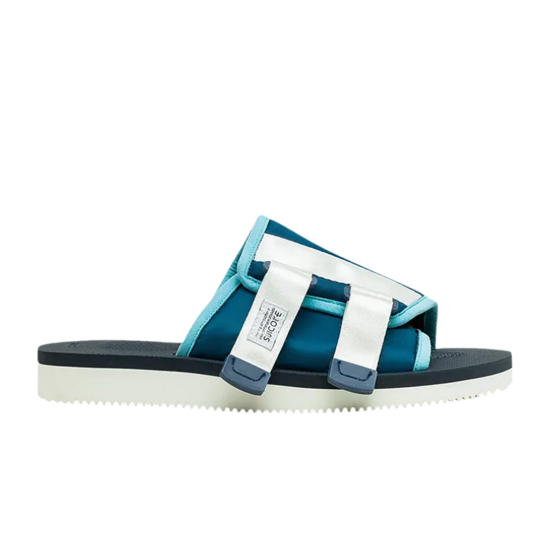 Mens | Suicoke KAW-Cab Nylon Slide Sandal Blue Navy
