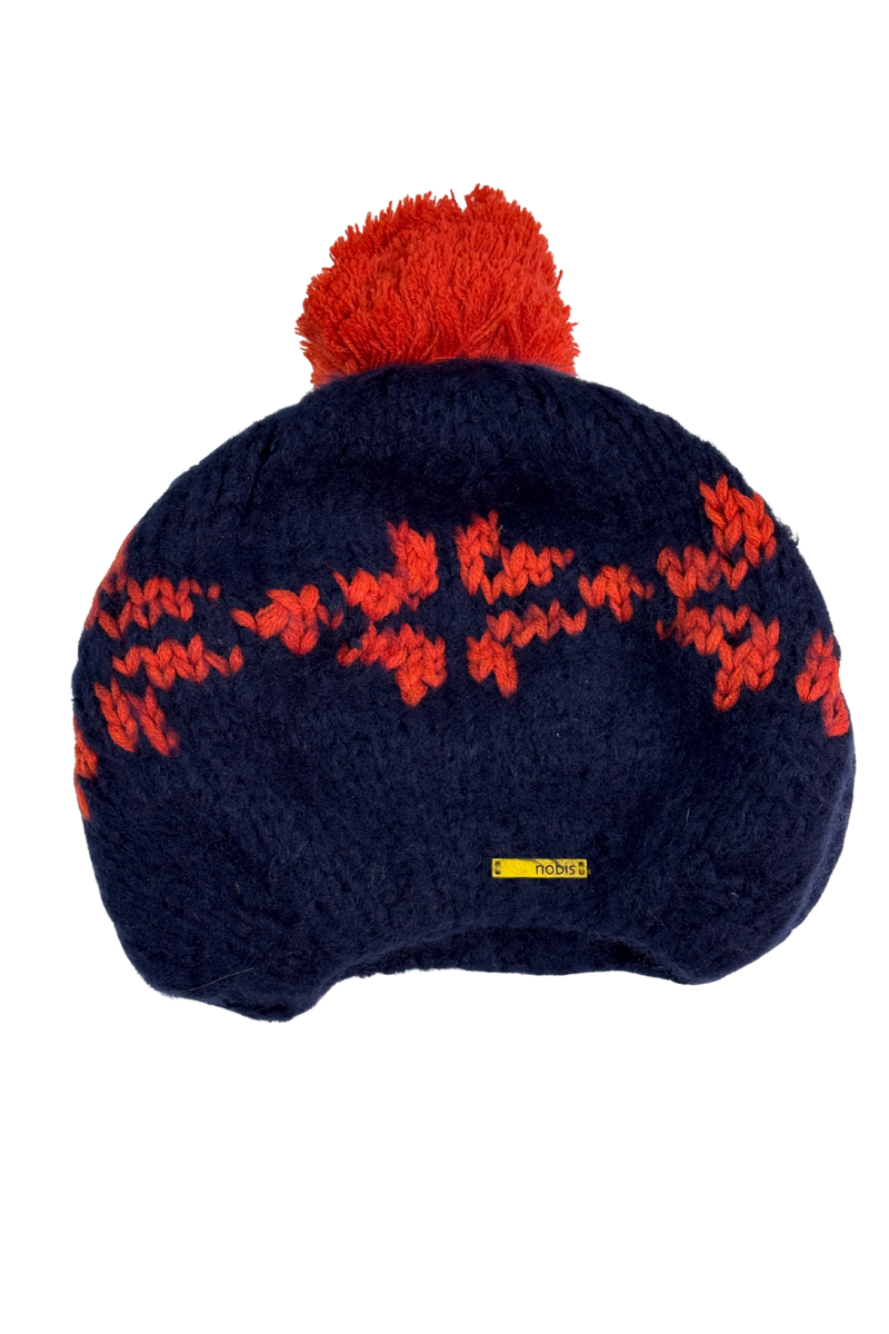 Nobis Acrylic Hat - Navy/Red