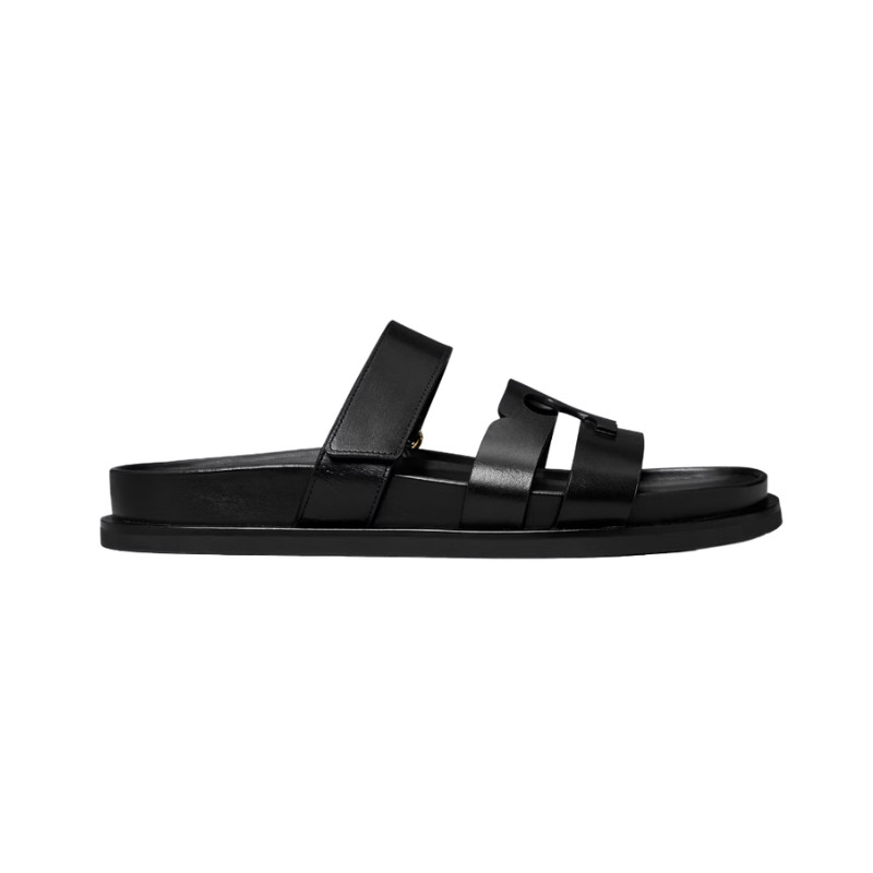 Tory Burch Ines Sport Slide Sandals Perfect Black