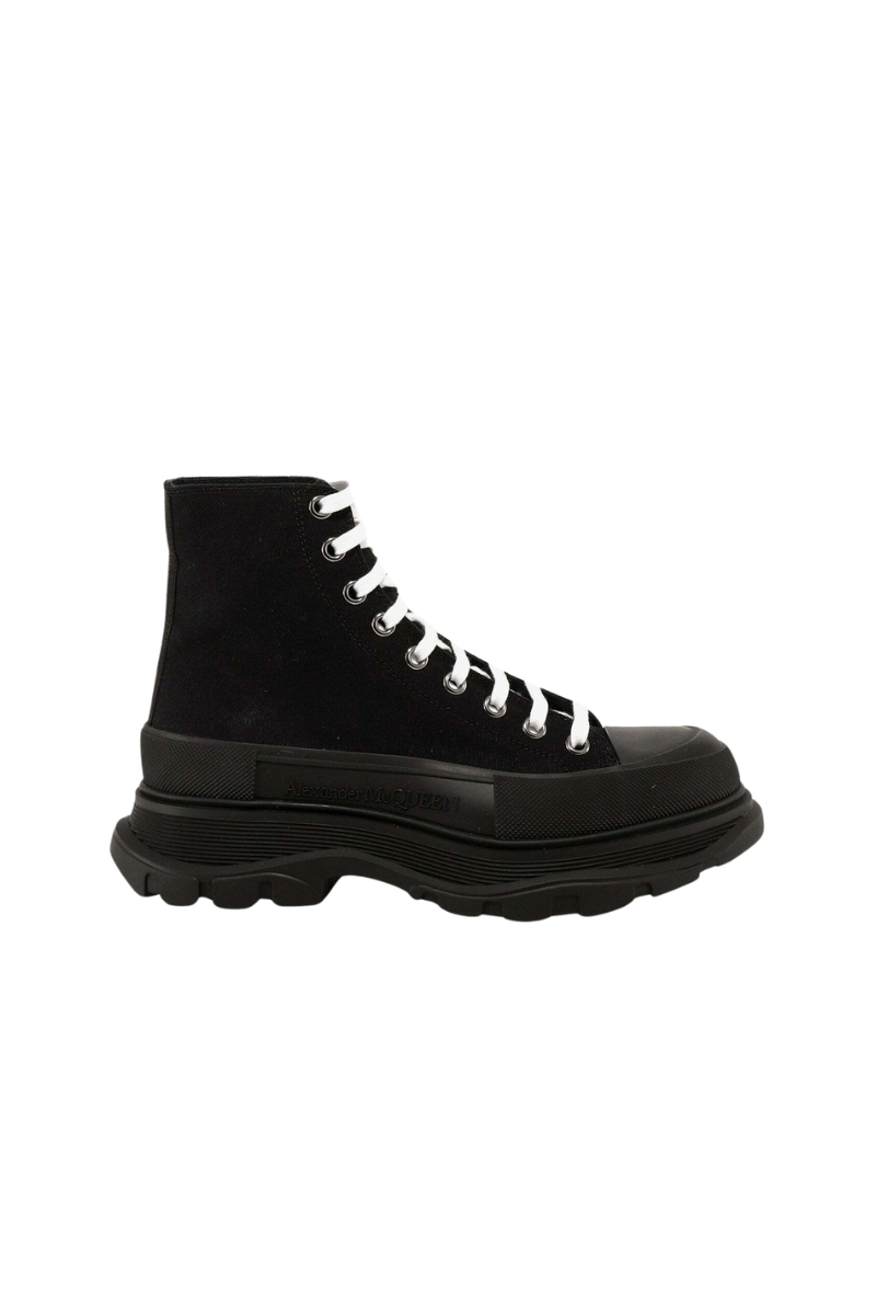 Alexander Mcqueen Tread Slick Black Mens