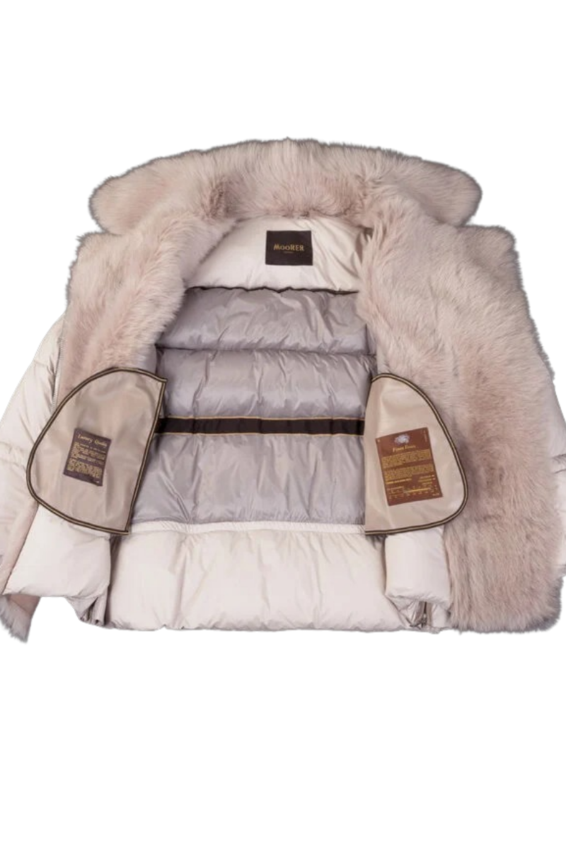 MooRER YOSS-KS3 Down Jacket Mandorla