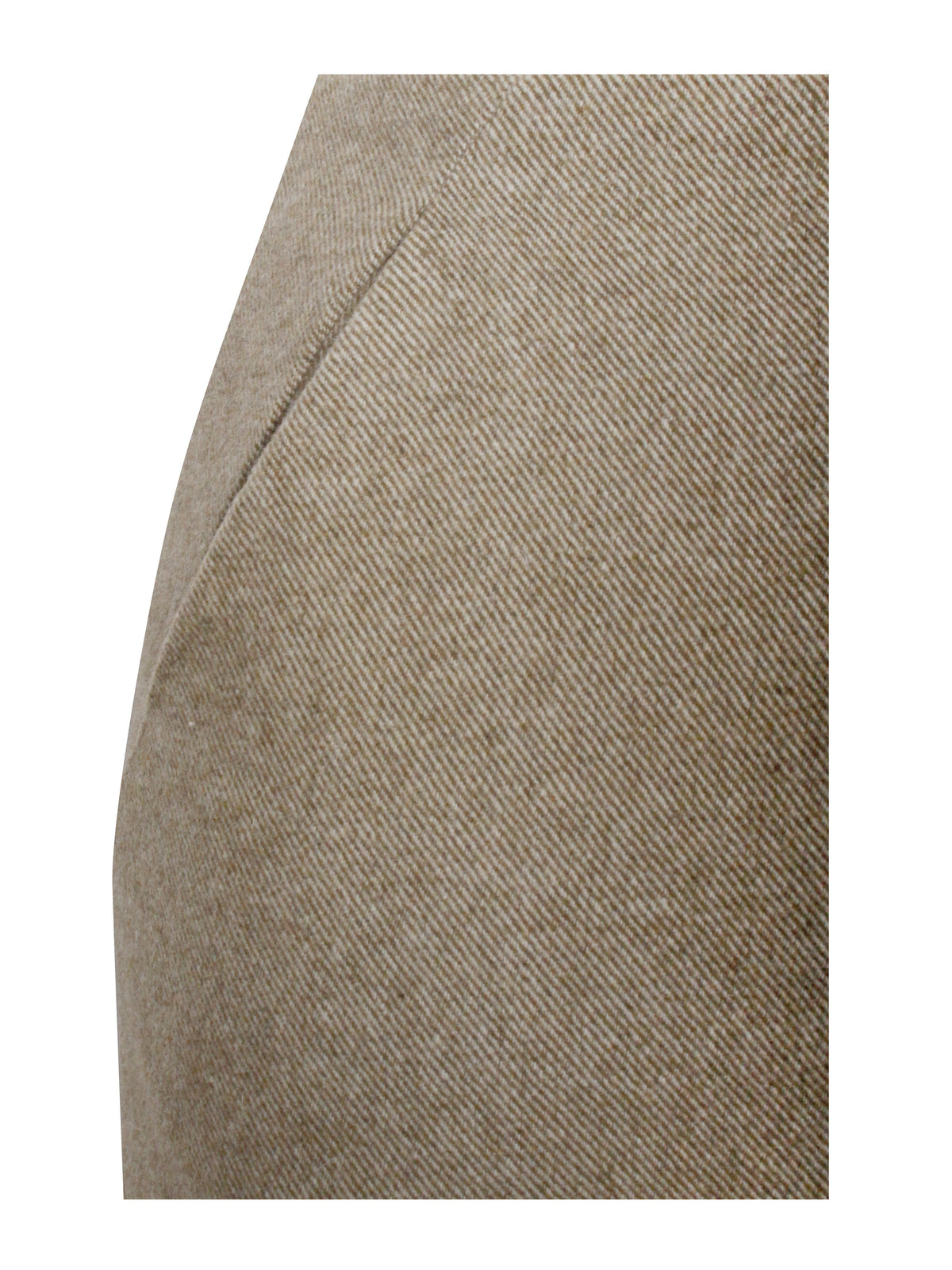 Braylee Vintage Bodycon Twill Wool Blend Mini Skirt (Archive Sale)