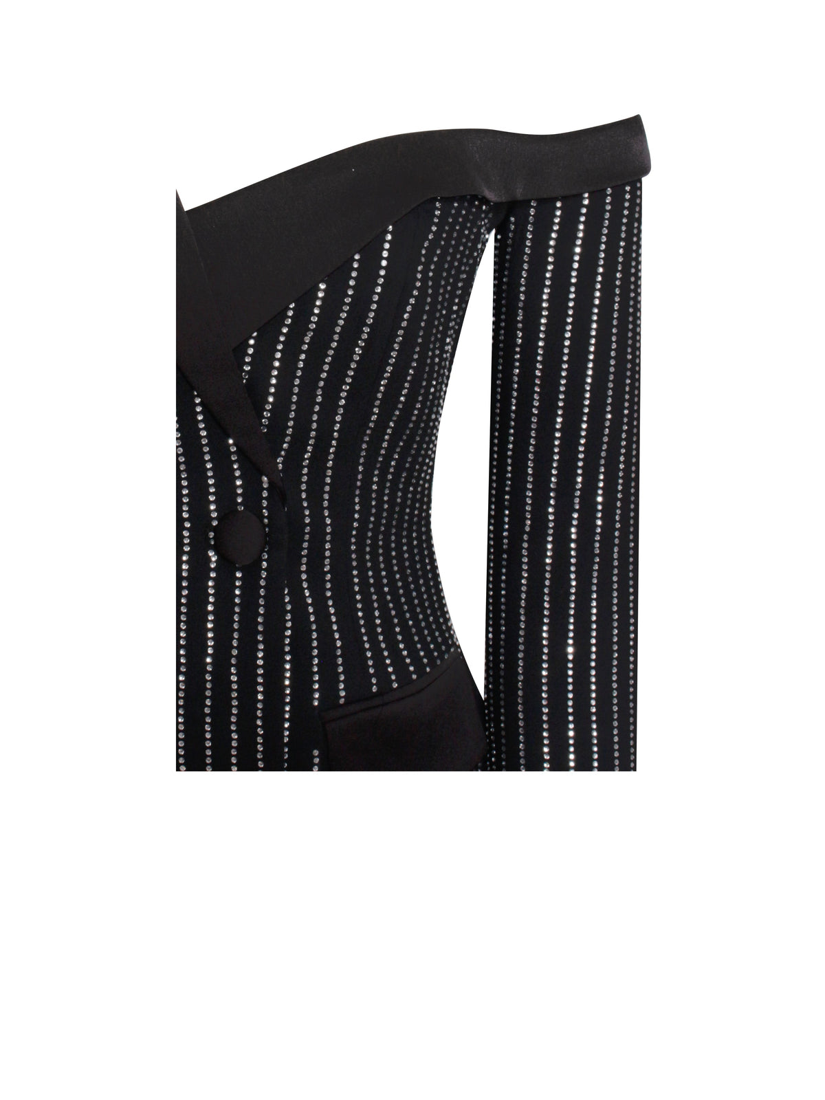 Winifred Rhinestone Crystal Blazer Dress (Archive Sale)