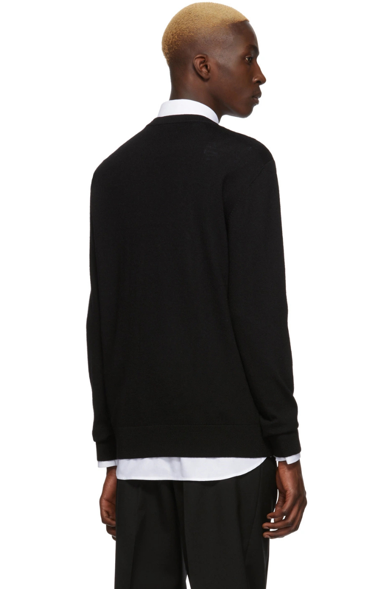 Givenchy Black Classic Signature Sweater