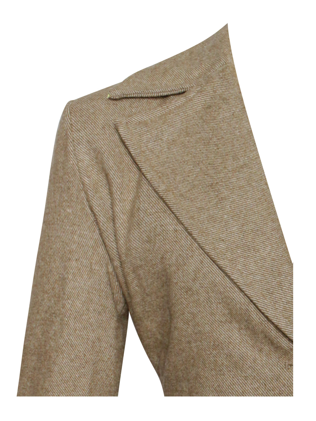 Bailee Vintage Cropped Twill Wool Blend Blazer Jacket (Archive Sale)