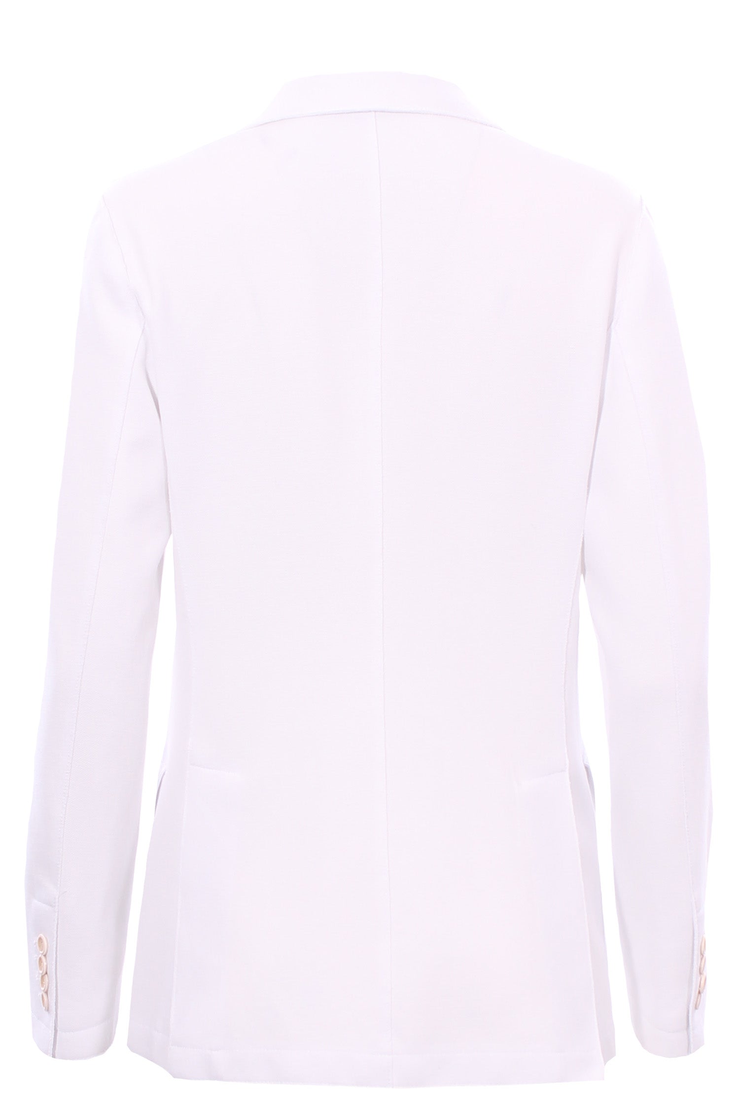 ELEVENTY WOMEN'S WHITE TAILORED BLAZER