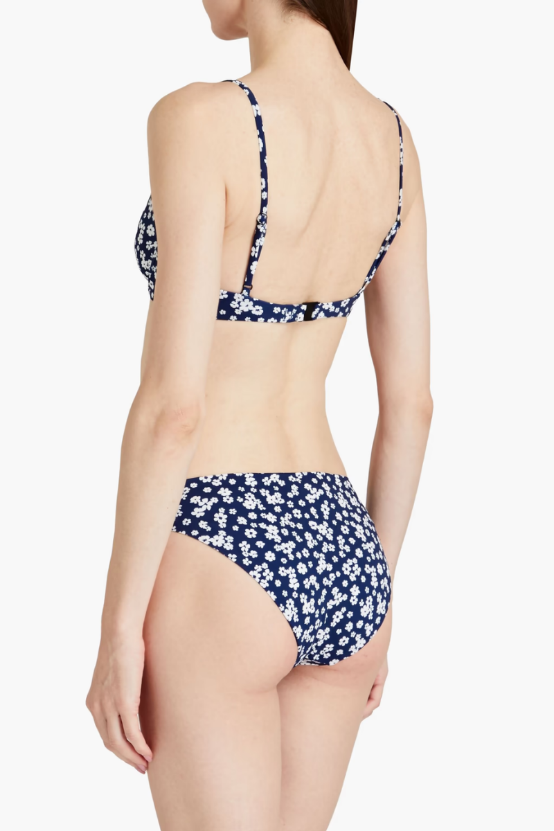 Onia Floral Print Low-Rise Bikini Briefs