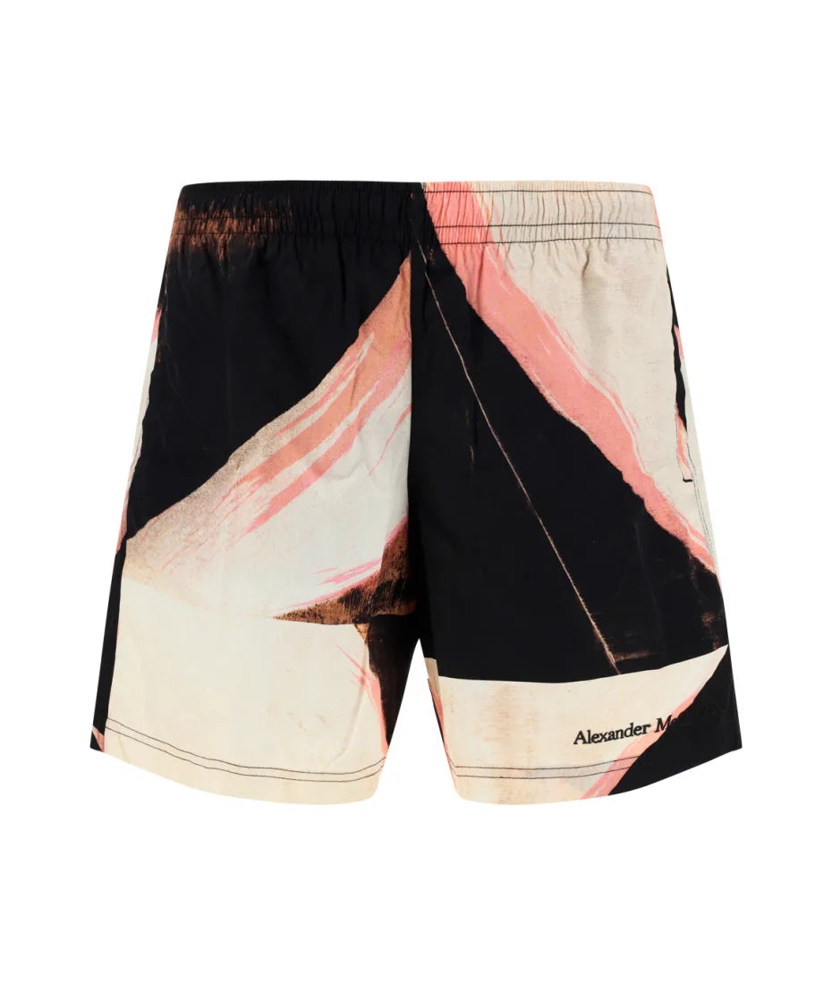 Alexander McQueen Brushstroke Swimshorts