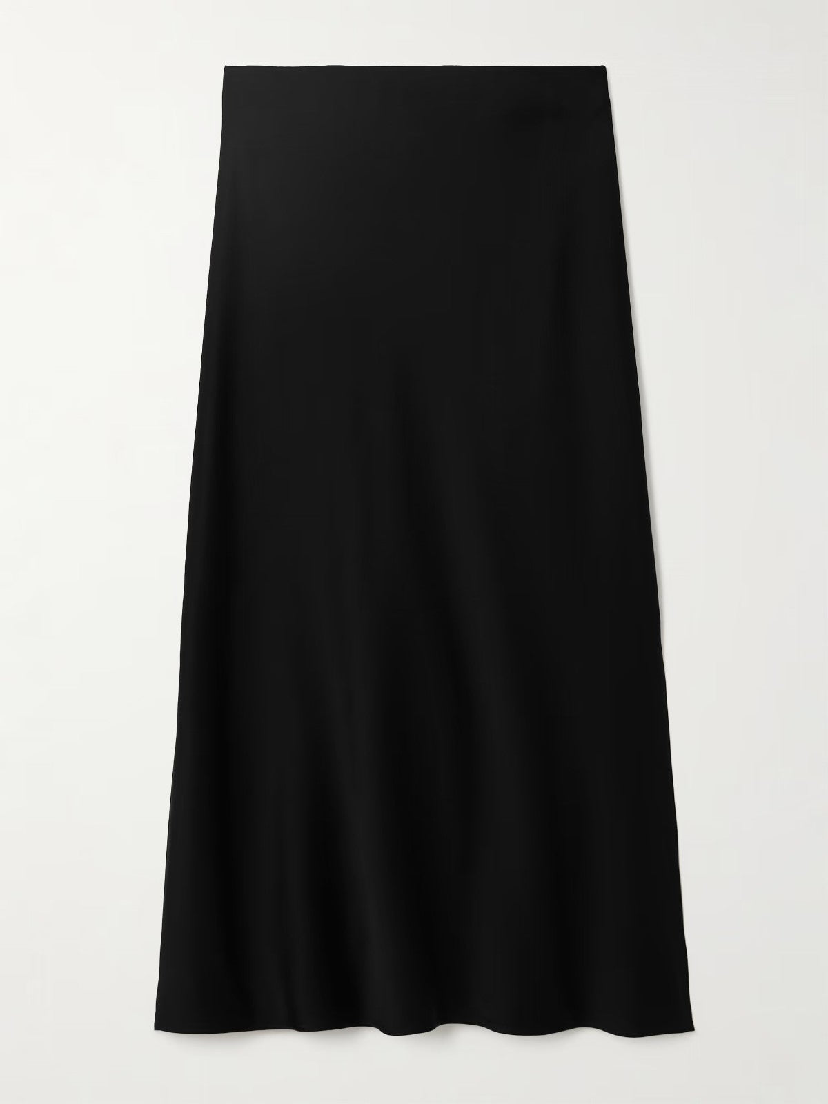 BRUNELLO CUCINELLI WOMEN'S BLACK SILK BLEND MIDI SKIRT