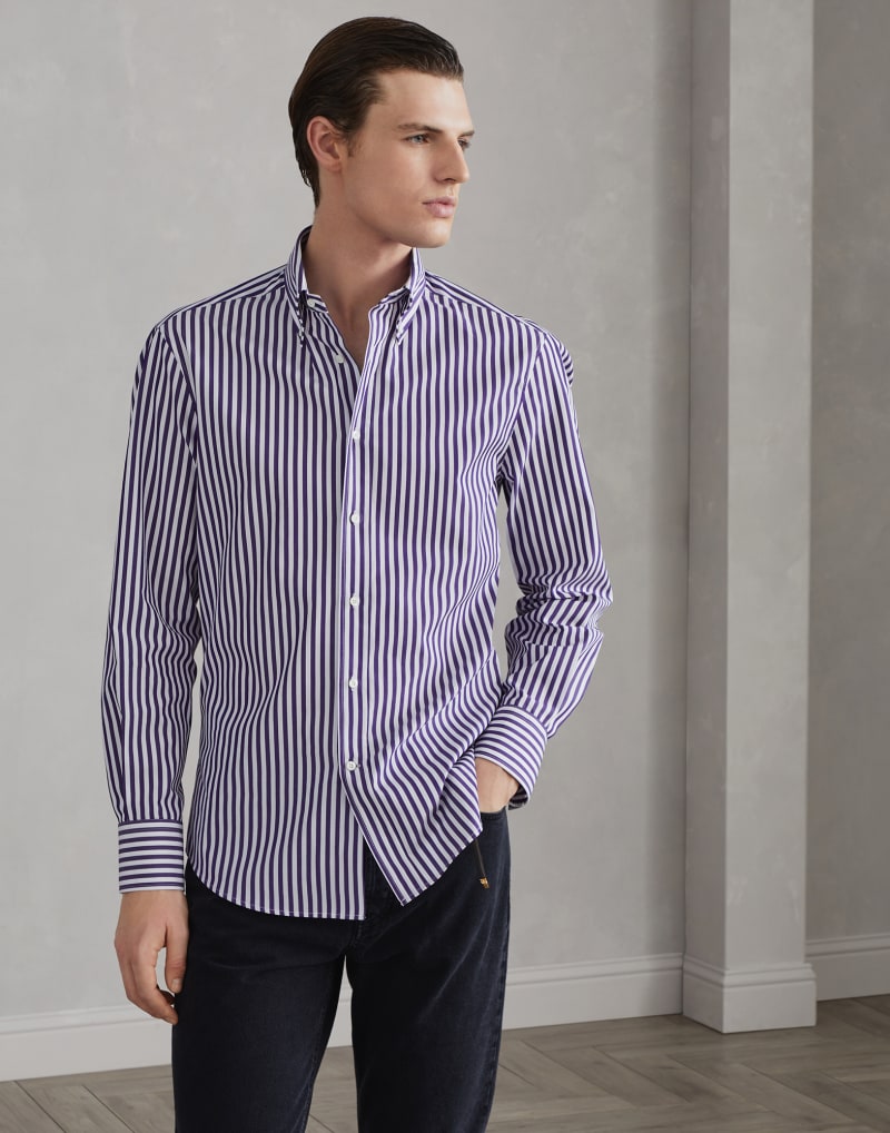 BRUNELLO CUCINELLI MEN'S SHIRT MB6811716_C083 NWT
