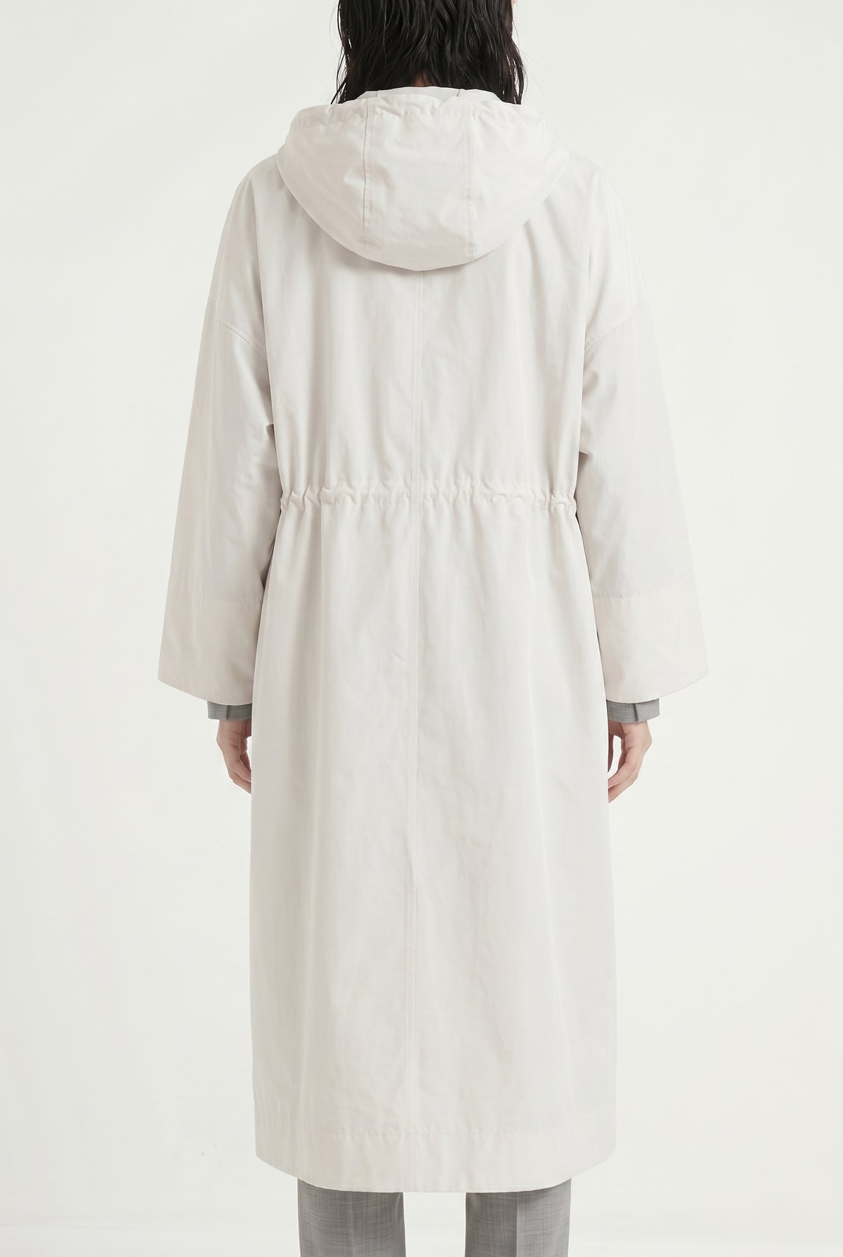 BRUNELLO CUCINELLI WOMEN'S OFF WHITE RELAXED JACKET
