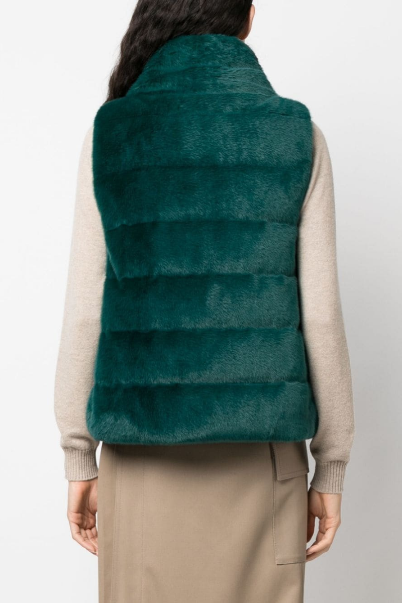 Herno Woman's High-neck Padded Vest