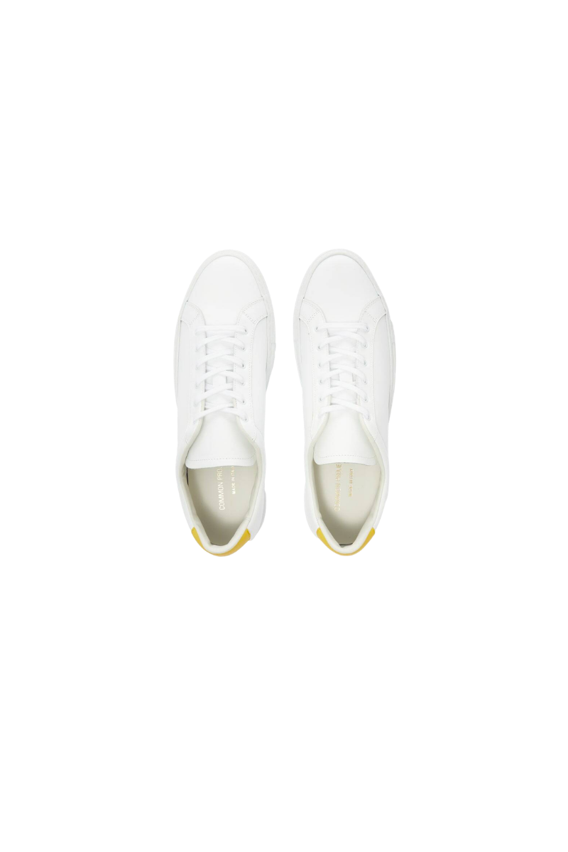 Common Projects Retro Low Womens 6093-White/Yellow