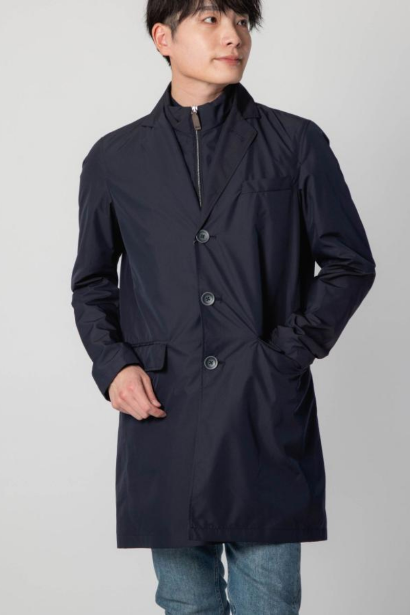 Herno Men Coat Im0177U-12010-9201 Navy