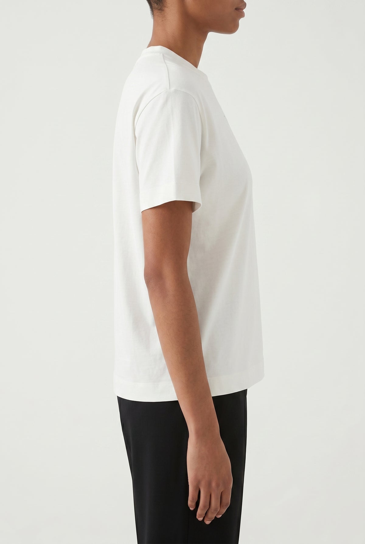 BRUNELLO CUCINELLI WOMEN'S WHITE RELAXED COTTON SHIRT