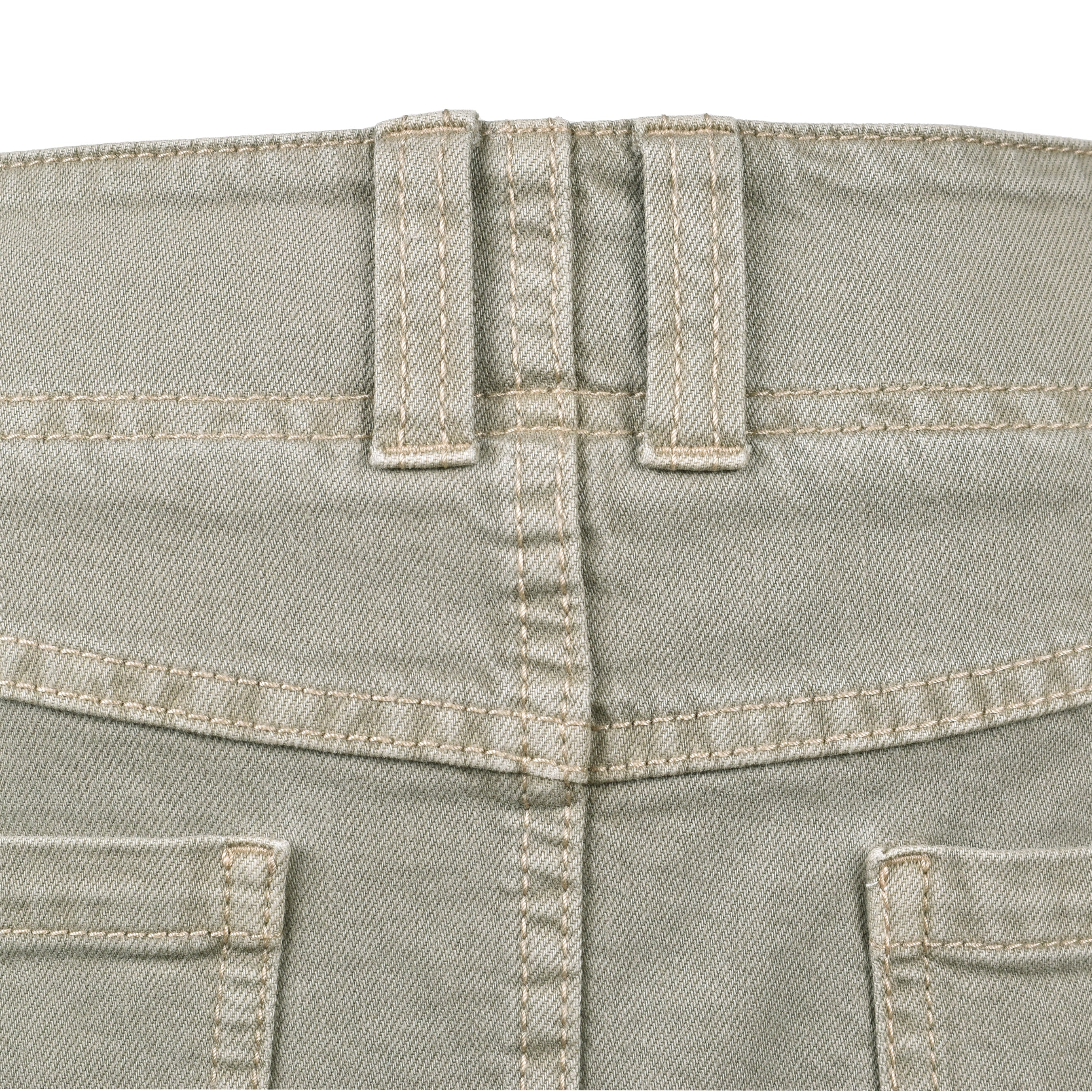BRUNELLO CUCINELLI WOMEN'S LIGHT GREEN DENIM SKIRT