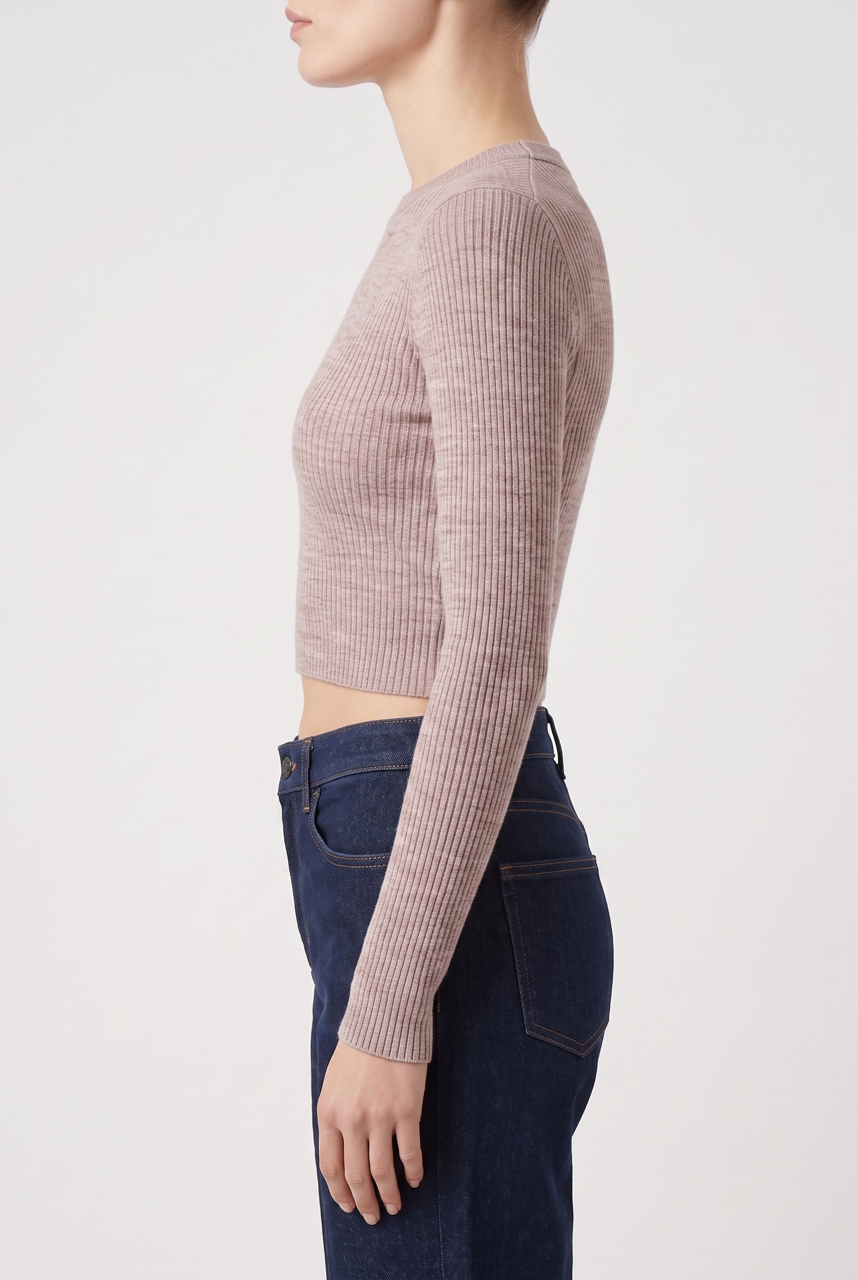 BRUNELLO CUCINELLI WOMEN'S PINK CASHMERE BLEND SHIRT