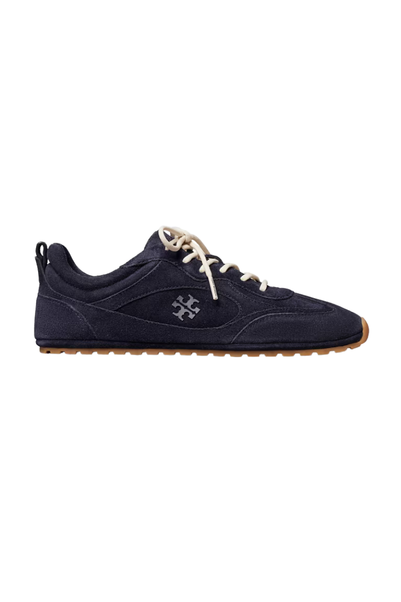 Tory Burch Field Sneaker Mesh And Suede Tory Navy 187903-400