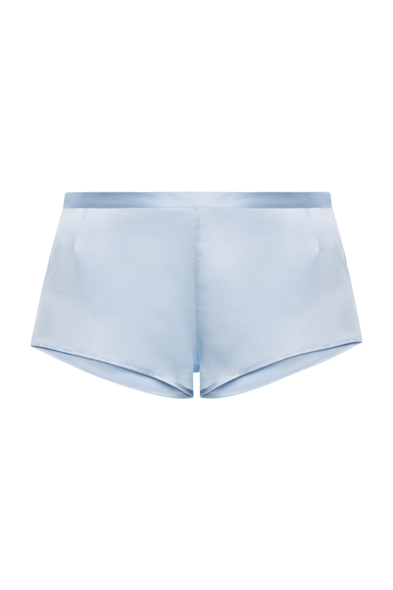 La Perla Azure Silk Sleep Shorts