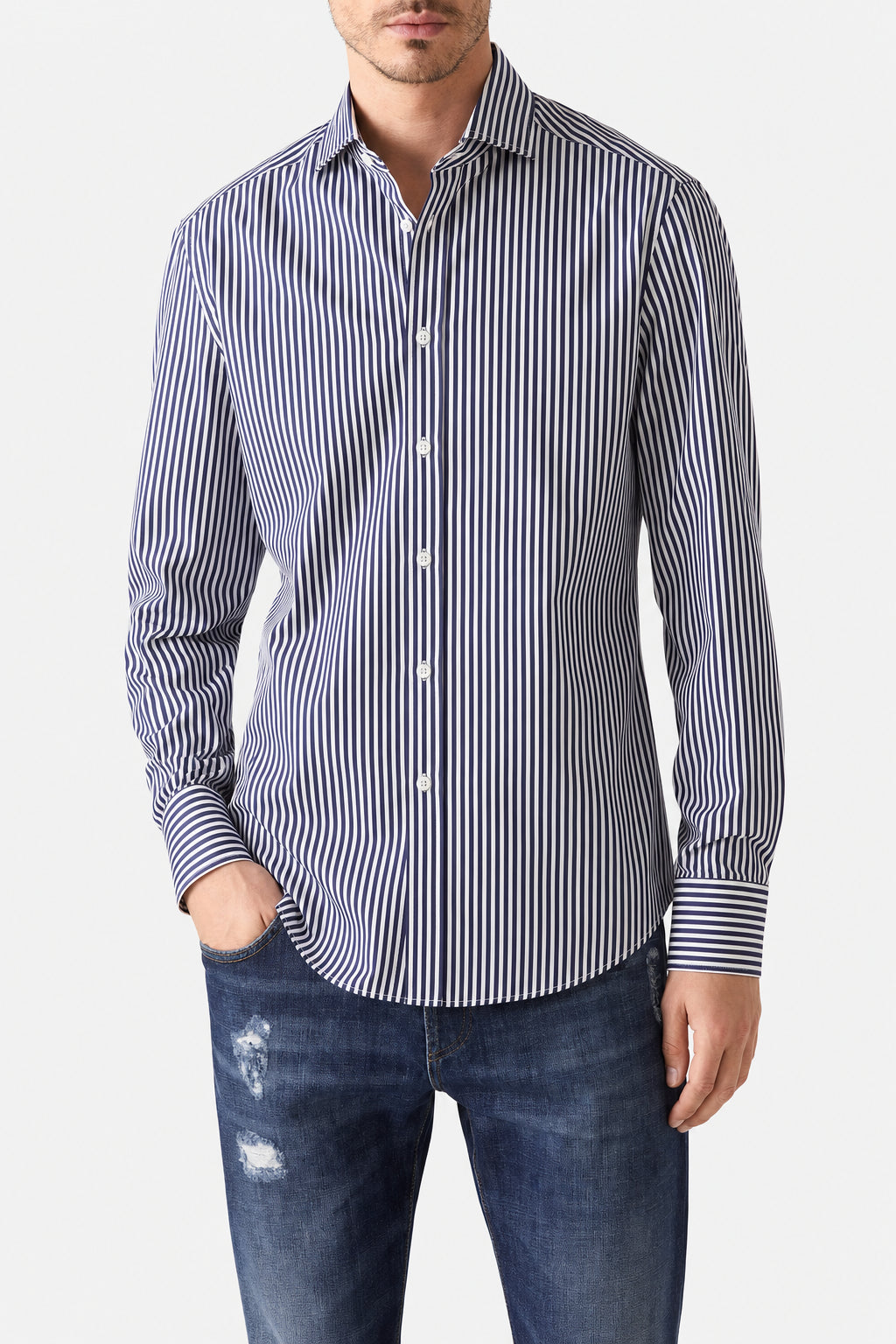 BRUNELLO CUCINELLI MEN'S SHIRT MR6801718_C008 NWT
