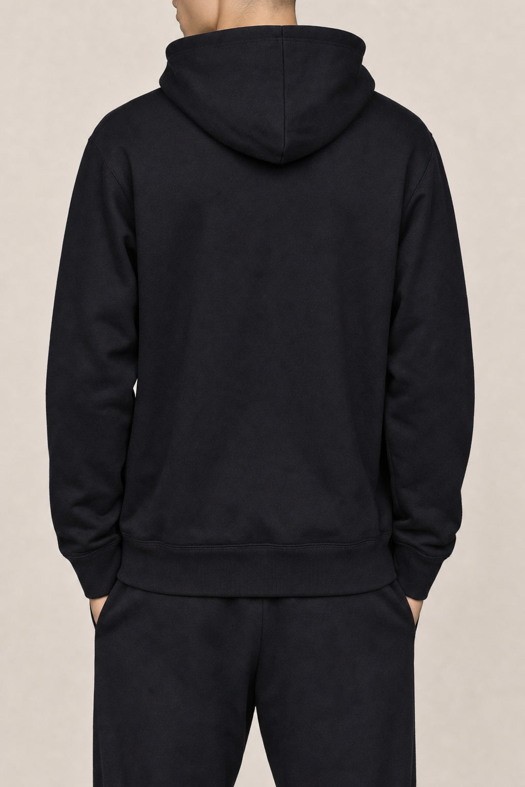 DIOR MEN'S BLACK PRINTED HOODIE