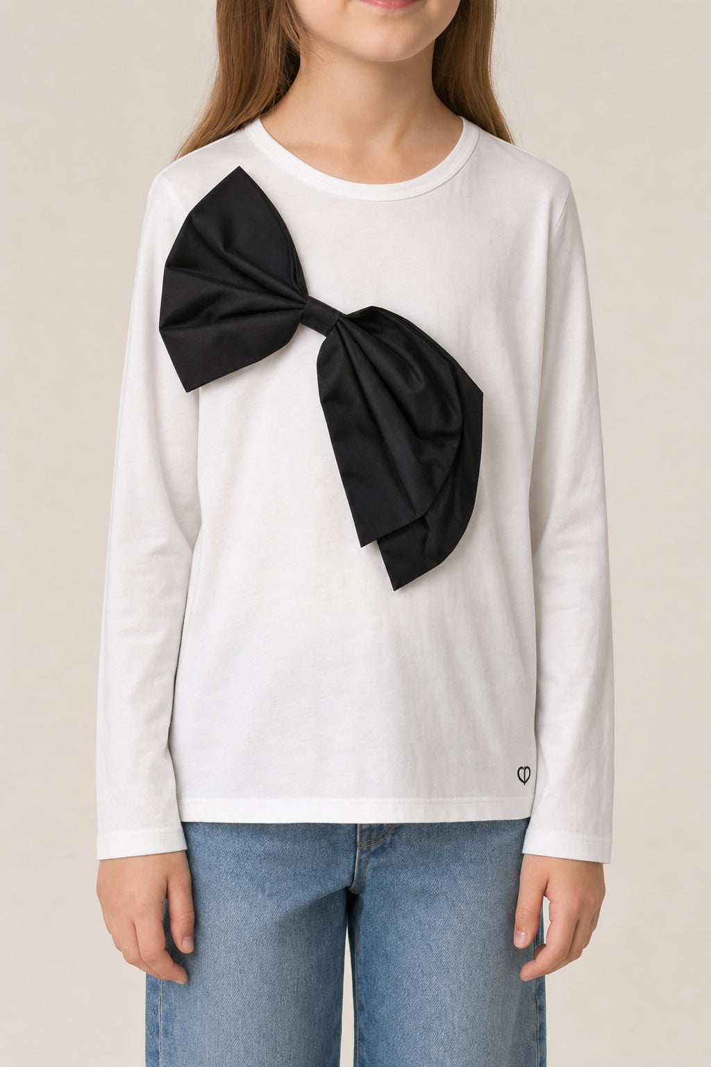 DIOR KIDS'S WHITE LONG SLEEVE SHIRT