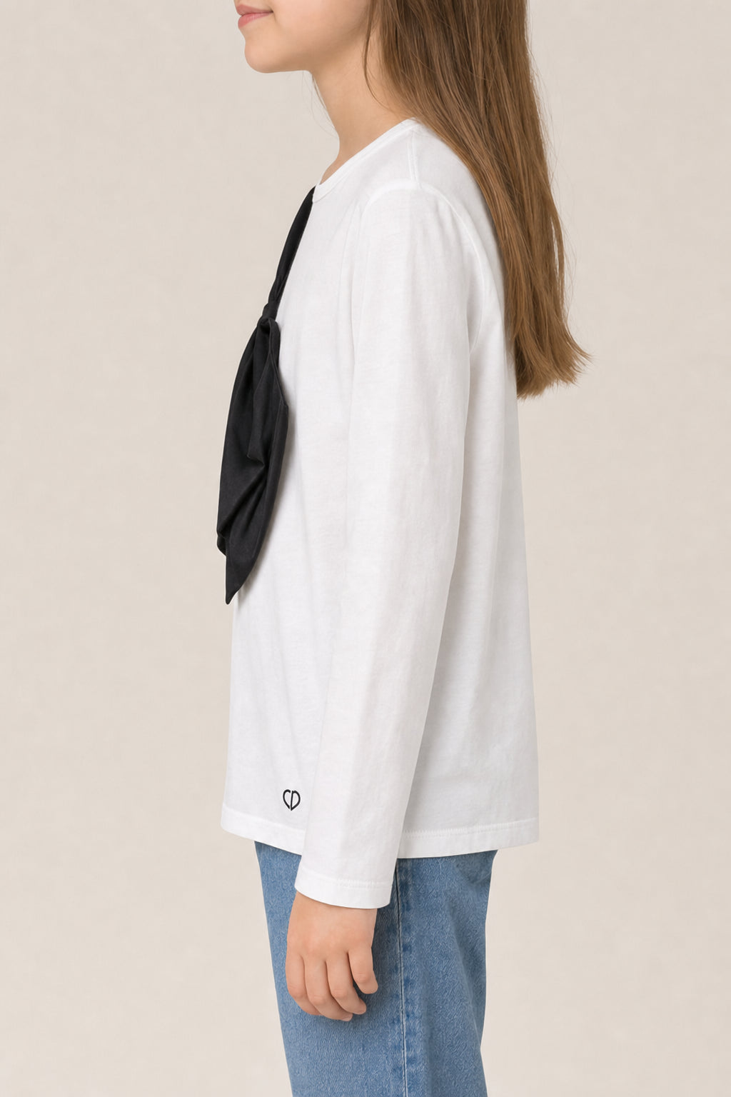 DIOR KIDS'S WHITE LONG SLEEVE SHIRT