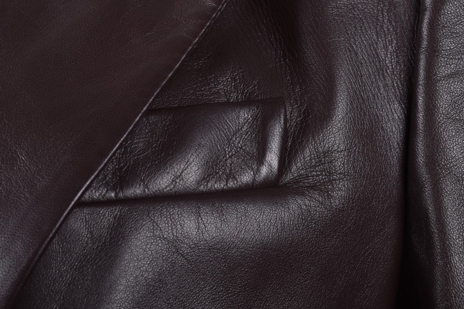 BRUNELLO CUCINELLI WOMEN'S NEW SIGARO LEATHER JACKET