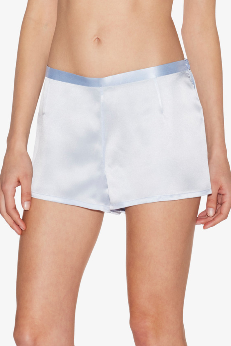 La Perla Azure Silk Sleep Shorts