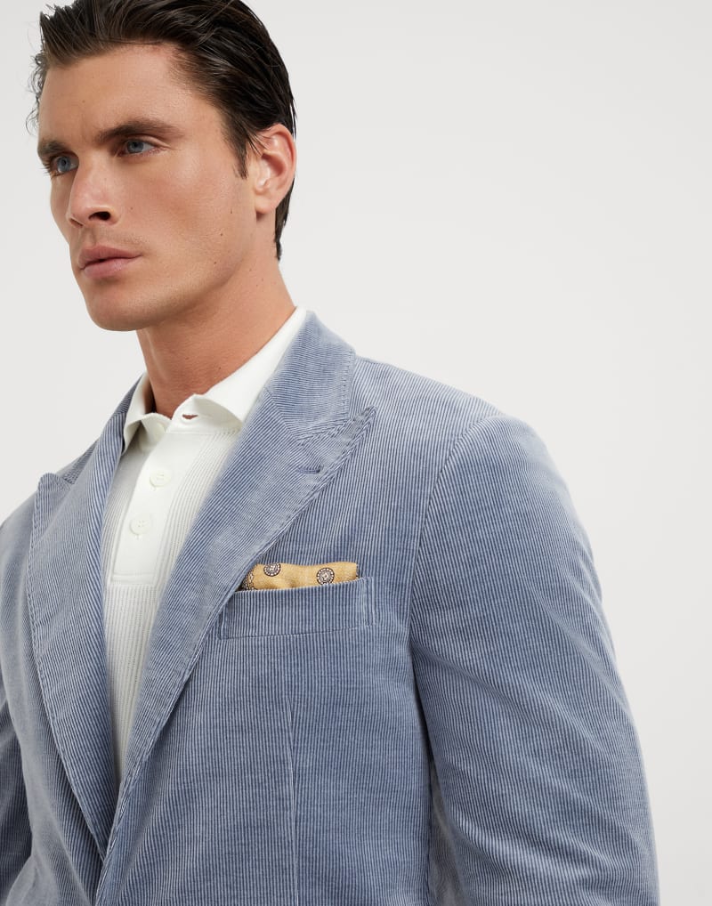 BRUNELLO CUCINELLI MEN'S POCKETSQUARE
