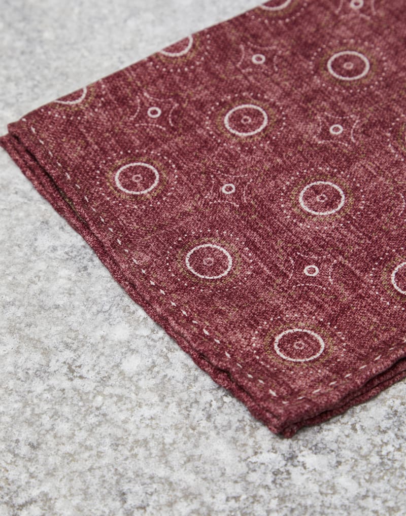 BRUNELLO CUCINELLI MEN'S POCKETSQUARE
