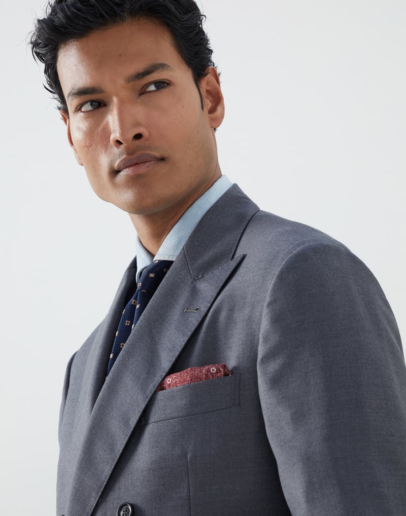 BRUNELLO CUCINELLI MEN'S POCKETSQUARE