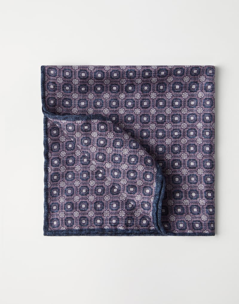 BRUNELLO CUCINELLI MEN'S POCKETSQUARE