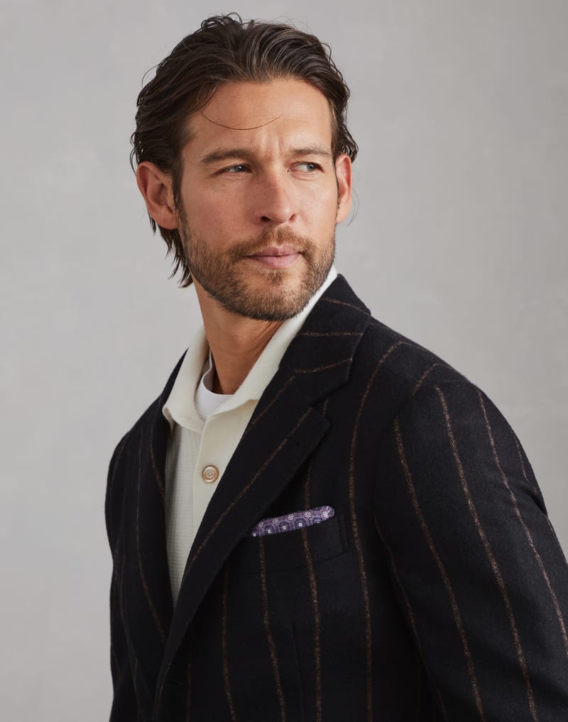 BRUNELLO CUCINELLI MEN'S POCKETSQUARE