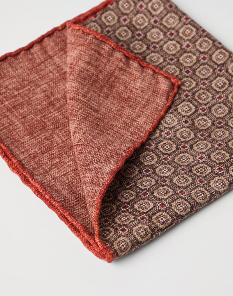 BRUNELLO CUCINELLI MEN'S POCKETSQUARE