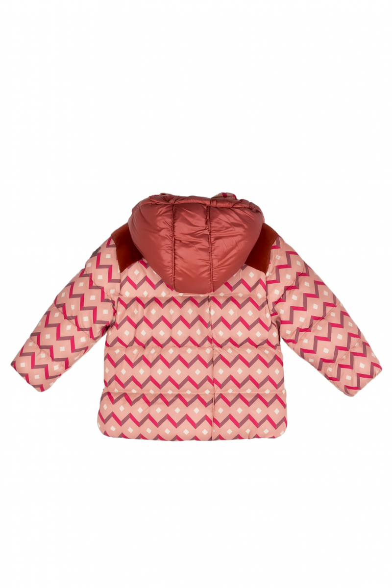 Moncler Kids MELDE GIUBBOTTO Printed Down Puffer Jacket