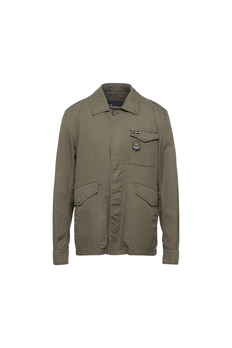 Herno Men Outerwear Jacket Fi0072U-13211 Dark Military Green